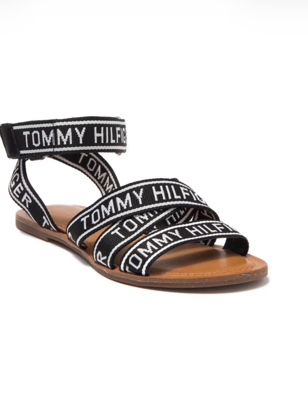 Tommy Hilfiger Logo Print Strap Women's Sandals